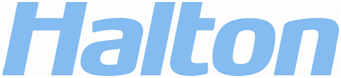 A blue and white logo for the company voltco.